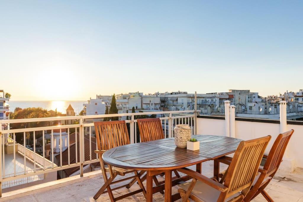 Sea View Sunset Penthouse Daire Selanik Dış mekan fotoğraf